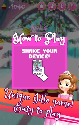 Sofia The First's Cupcakes - idle games screenshot 2