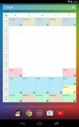 Timetable (Widget) screenshot 7