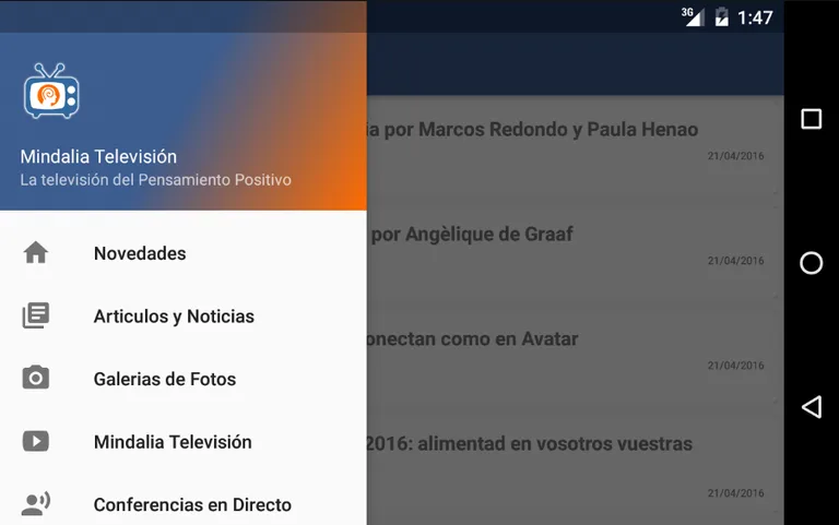 Mindalia Television screenshot 2