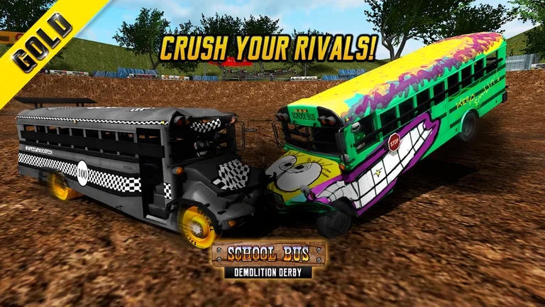 Bus Demolition Derby GOLD+ screenshot 1