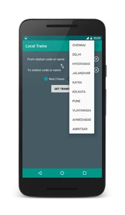 Local Train Time Table screenshot 2