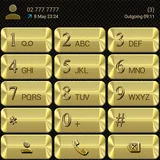 Theme for ExDialer Metal Gold icon