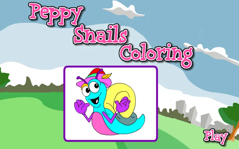Coloring Peppy Snails screenshot 4