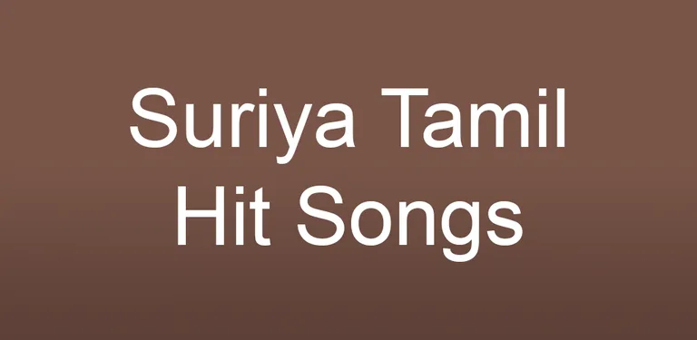 Suriya Tamil Hit Songs cover image