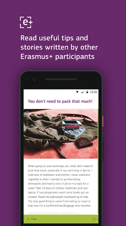Erasmus+ screenshot 6