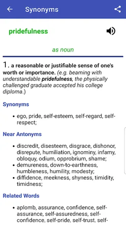 Synonyms and Antonyms Offline screenshot 3