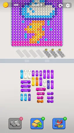 Bubble Jam- Bus Parking Puzzle screenshot 3