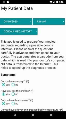 My Patient Data screenshot 3