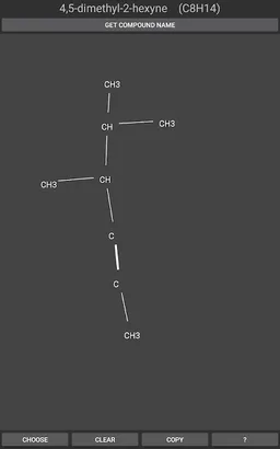 Organic Compound Identifier Pro screenshot 1