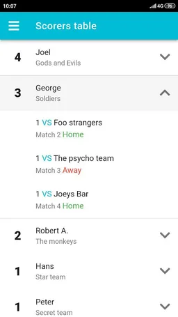 Leagues LF - League maker screenshot 2