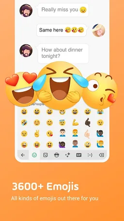 Facemoji Emoji Keyboard Lite: GIF, Emoji,DIY Theme screenshot 7