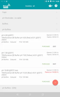 TRUEscience pH meter - pH, ISE, Redox and DO screenshot 10