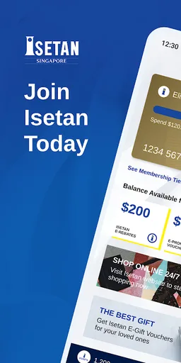 Isetan Privilege screenshot 1