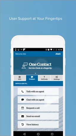 Atos OneContact screenshot 1
