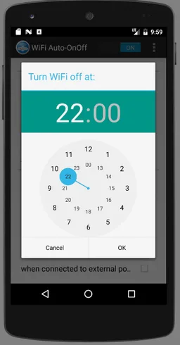 WiFi Auto On Off screenshot 5