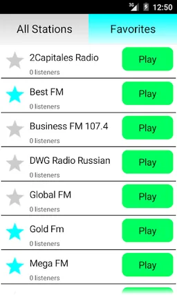 Russian radio online screenshot 3