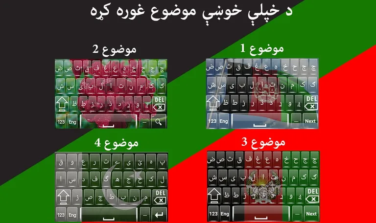 Afghan Pashto Keyboard screenshot 2
