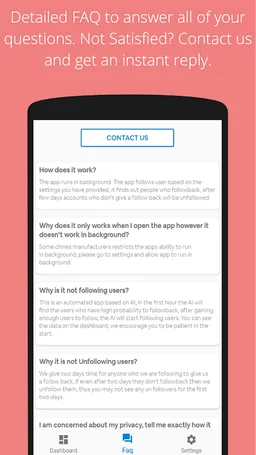 Unfollow app for Twitter screenshot 3