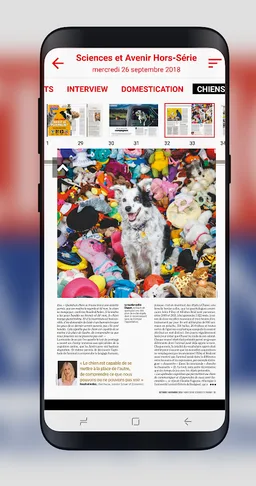 Sciences et Avenir magazine screenshot 4