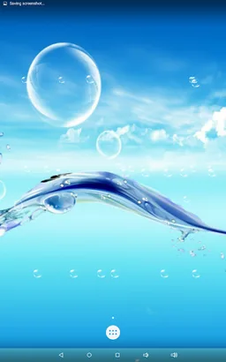 Water Bubble live wallpaper screenshot 4