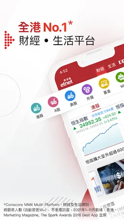 etnet 財經·生活 經濟通 screenshot 1