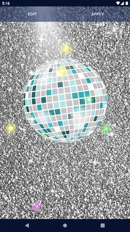 Sparkle Gold Live Wallpaper screenshot 1