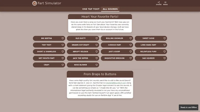 Fart Simulator screenshot 4