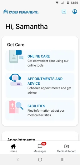 Kaiser Permanente screenshot 5