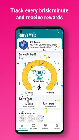 NHS Active 10 Walking Tracker screenshot 4