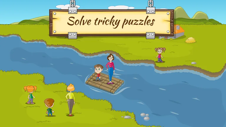 River Crossing - Logic Puzzles screenshot 3