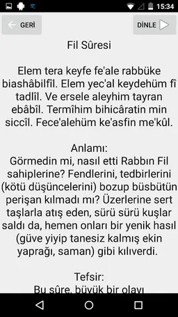 Namaz Sure ve Duaları screenshot 3