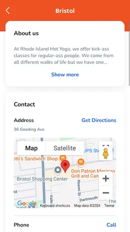 RI Hot Yoga screenshot 1