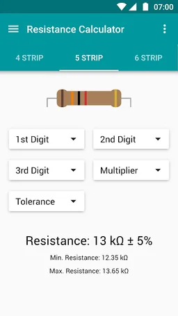 Resistance Calculator screenshot 1