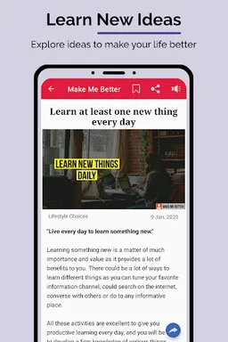 Make Me Better :Motivation App screenshot 3