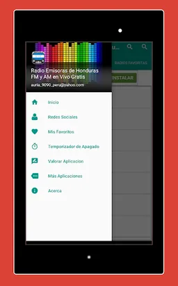 Radios Honduras FM and AM App screenshot 7