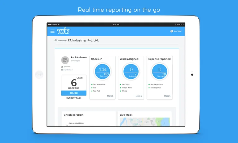 Sales Reporting, GPS Employee Tracking, Attendance screenshot 7