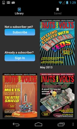 Nuts & Volts Magazine screenshot 1