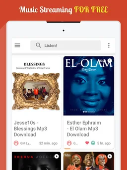 GM Lyrics Mobile - Download Gospel Songs screenshot 1