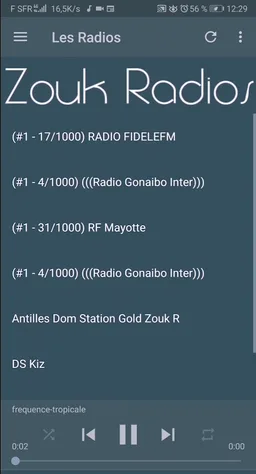 Zouk Radios screenshot 7
