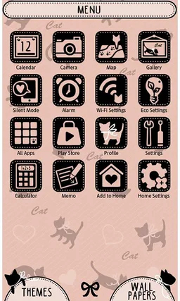 Cat Wallpaper-Chat Noir screenshot 1