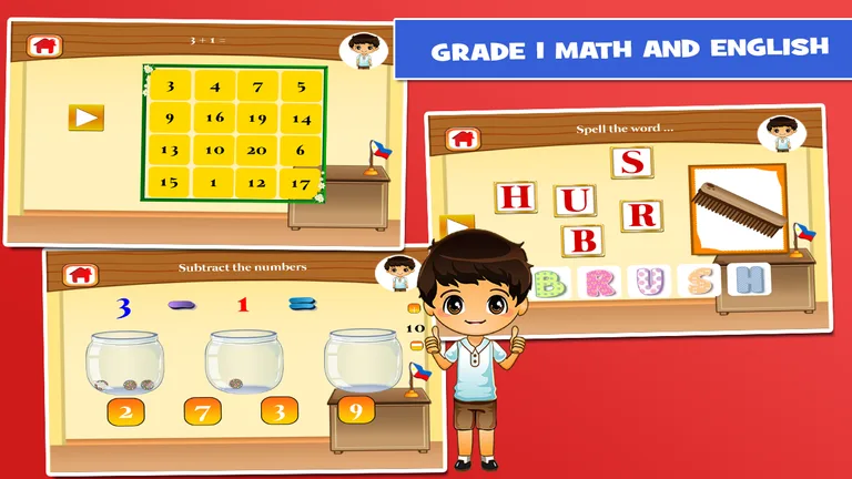 Pinoy Quiz for First Grade screenshot 1
