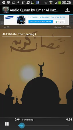 Audio Quran by Omar Al Kazabri screenshot 2