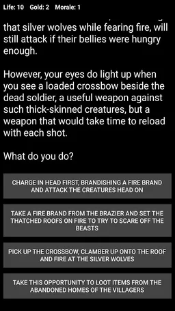 Heroic Epic: A Choices Game screenshot 2