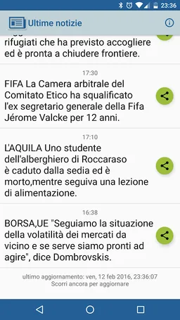 Short News ITA screenshot 2