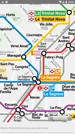 BARCELONA METRO TMB MAP OFFLINE screenshot 8