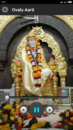 Sai Baba Aarti Audio screenshot 6