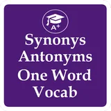 Synonyms Antonyms One Word icon