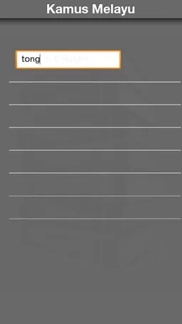 Malay Dictionary screenshot 4