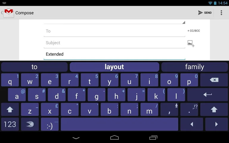 SwiftKey Tablet (Legacy) screenshot 26