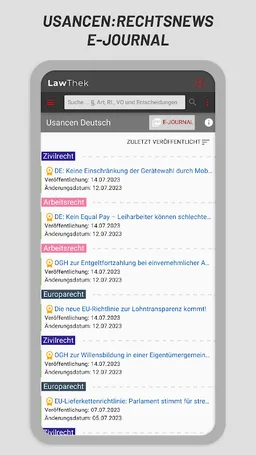 LawThek - RIS:App screenshot 4